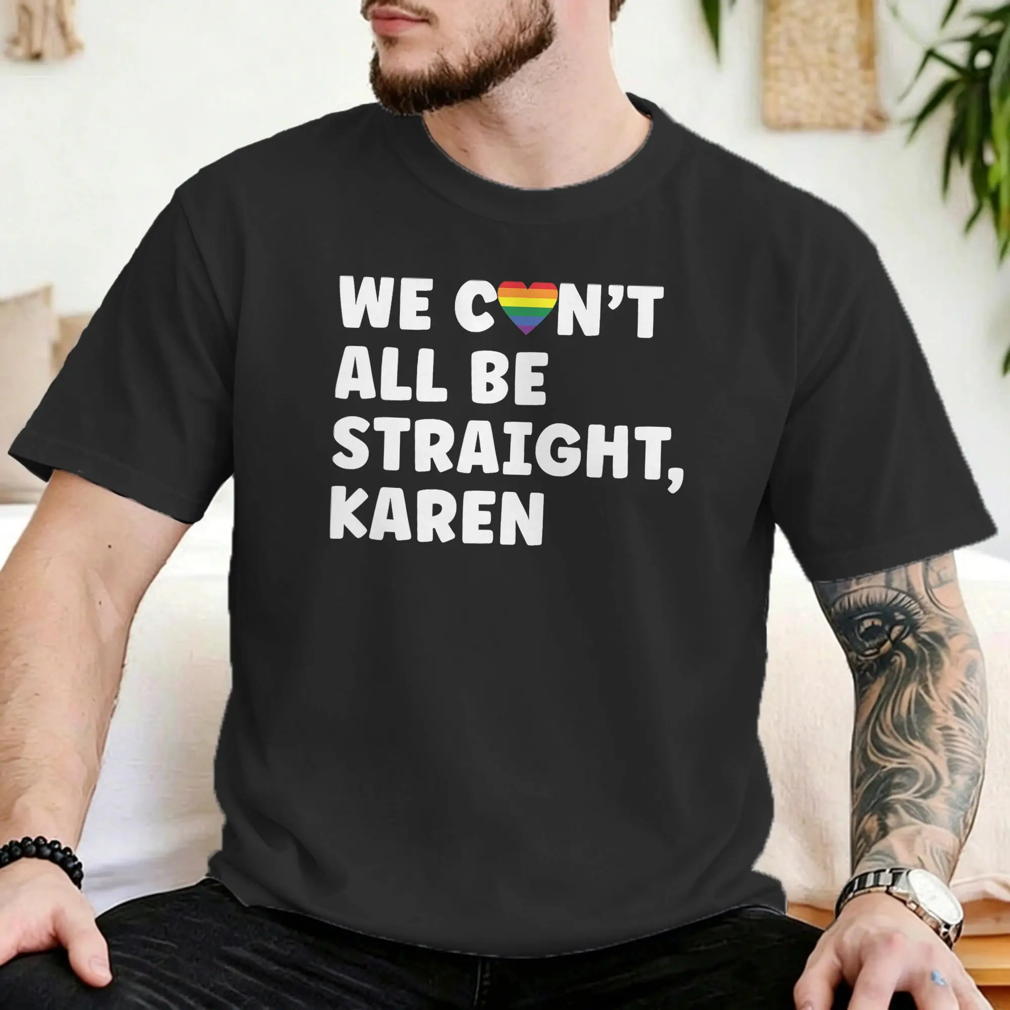 Men Women T-Shirts LGBT Lesbian Pride Gay Pride Novelty 100% Cotton Tees Short Sleeve  T Shirts Crew Neck Clothing Plus Size