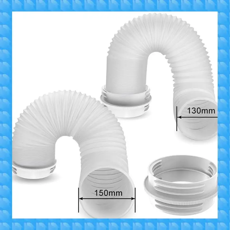 

ETRT Mobile Air Conditioner Exhaust Pipe Connector 13/15CM Universal Pipe Reducer Ventilation Tube Extension Adapter