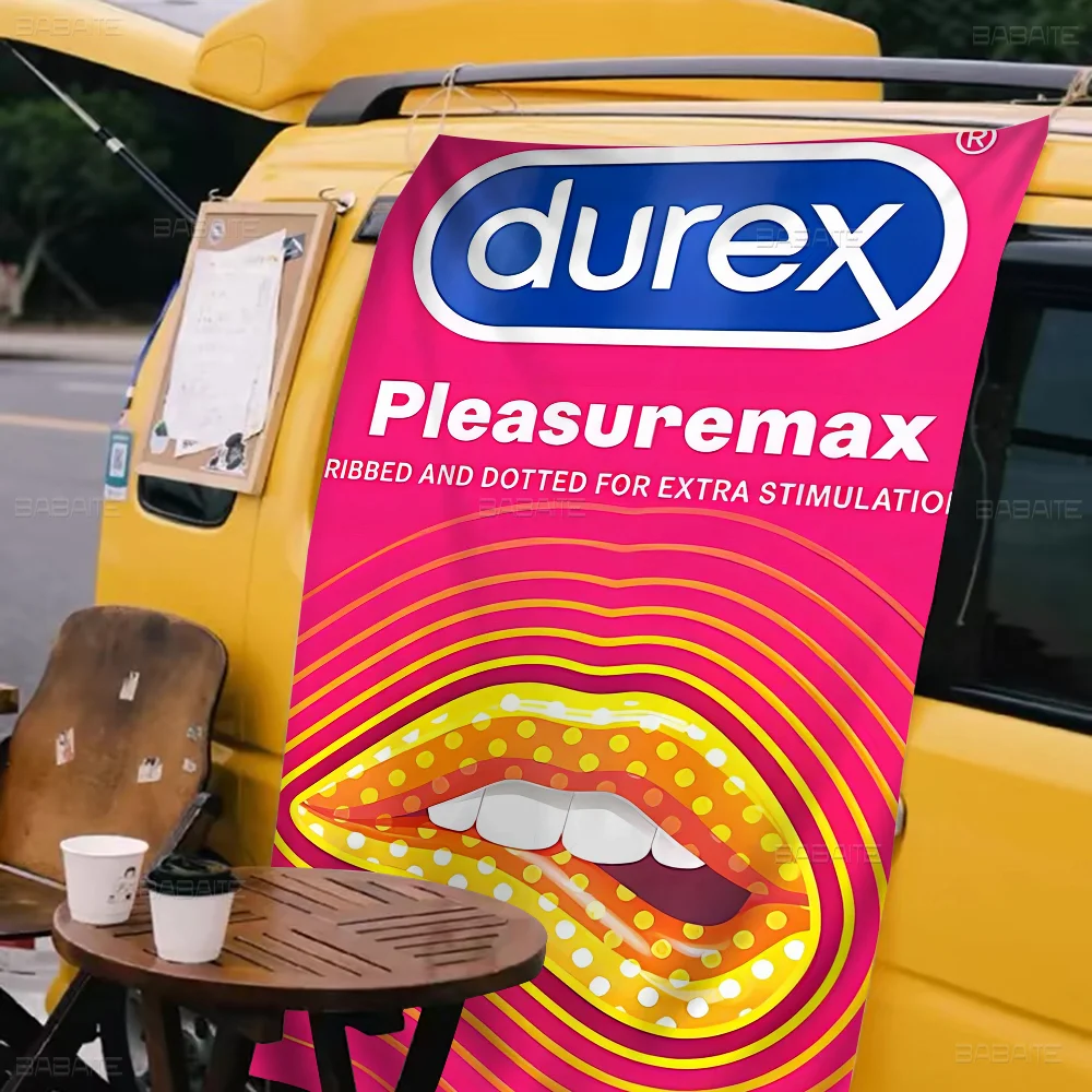 Sexy Condom Brand D-Durex Advanced Printing Commercial Advertising Flag Company Party Banner