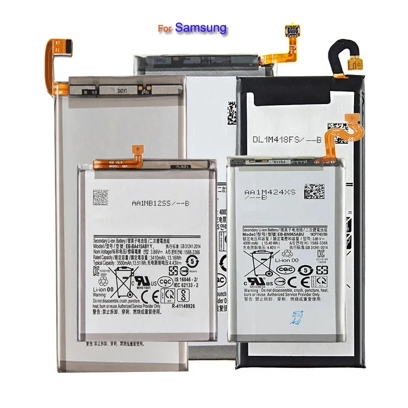 Battery For Samsung Galaxy A3 A5 A6 A7 A8 A9 Star 2015 2016 2017 2018/Note 1 2 3 4 5 7 8 9 10 Plus Lite Edge SM A510F A310F