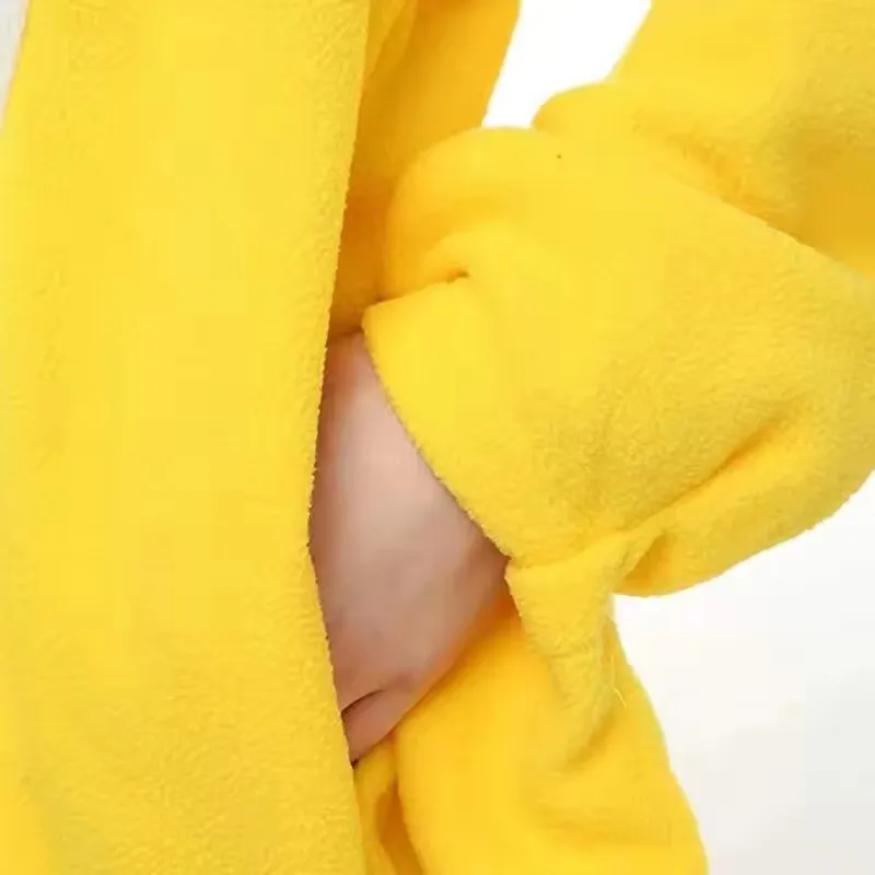 الأصفر بطة نيسيي الحيوان Kigurumi يونيكورن منامة هالوين الكبار الكرتون بيجامة تأثيري حفلة النساء الرجال Homewear النعال XXL