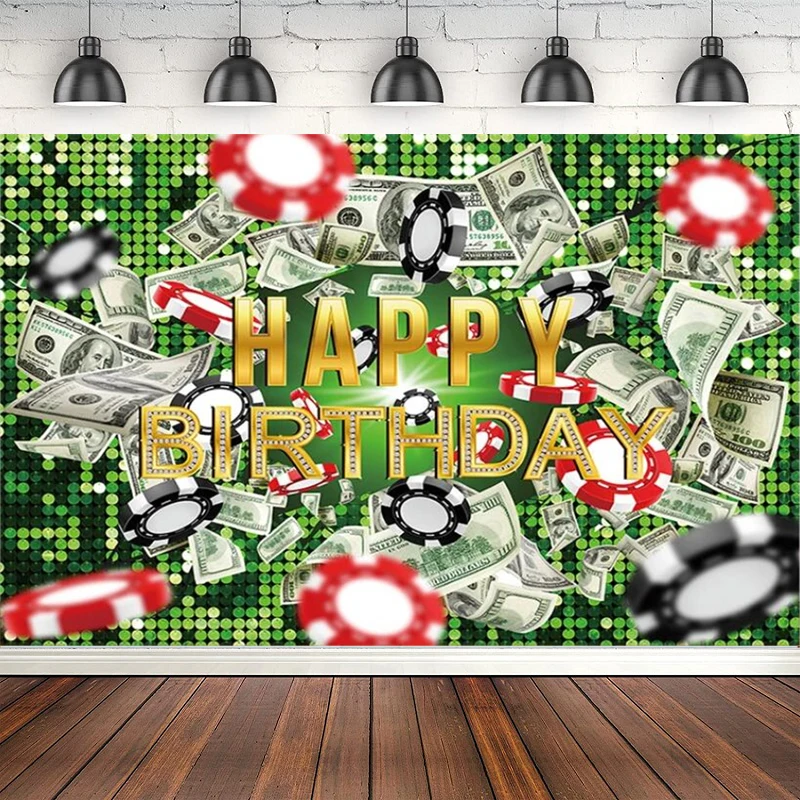 

Photography Backdrop Green Glitter Diamond Luxury Birthday Party Decor Cake Table Poster Background Banner Photo Studio