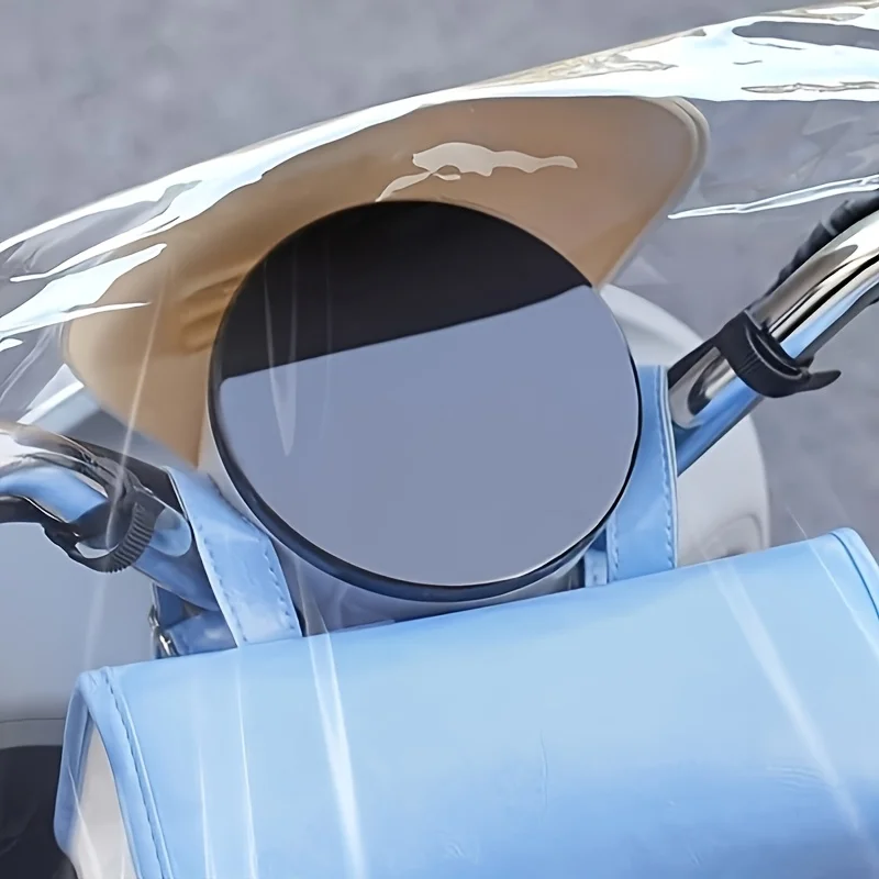 1 Stück Elektrofahrzeug-Frontregenschutz, Universeller Armaturenbrett- und Lenkerüberzug, Outdoor-Fahrzubehör-Abdeckung – Detail 8