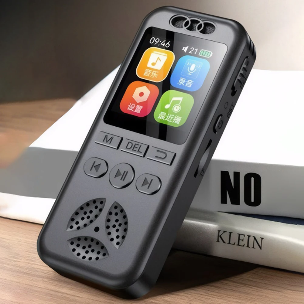 Цифровой диктофон 32 ГБ/16 ГБ/8 ГБ, голосовая активация, аудиозапись, шумоподавление, воспроизведение, MP3-плеер, запись с воспроизведением