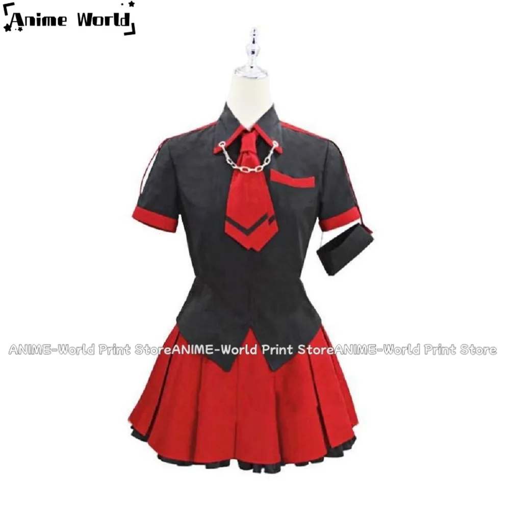 

《Custom Size》Unisex Anime Cos Kisaragi Saya Cosplay Costumes Halloween Christmas Party Uniform Sets Suits