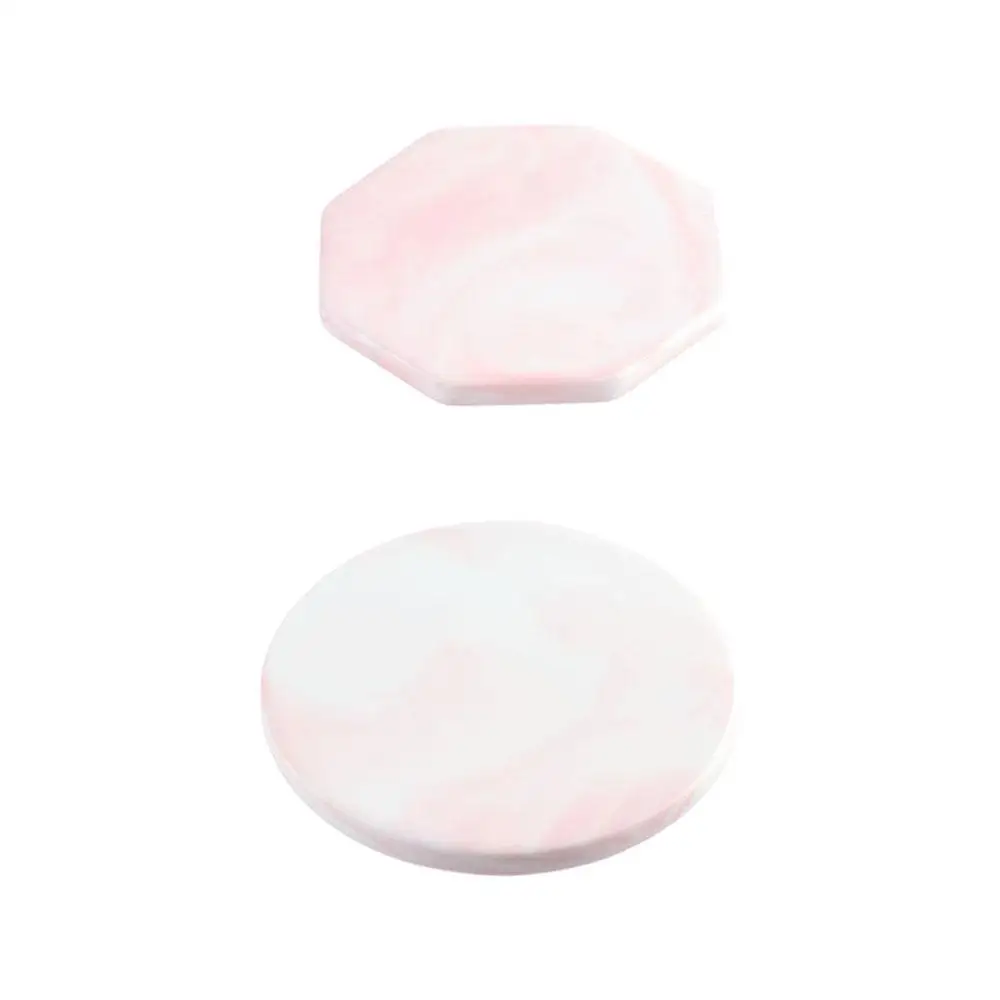 Beautiful Hand Account Marble Coaster Heat Insulation Pad Fire Paint Seal Pad Demoulding Base Plate Fire Paint Off Template