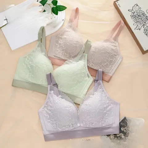 임산부 모유 수유 속옷, 처짐 방지, 얇은 여름 임신 브라, 대형 브라