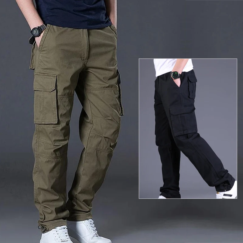 

Мужские тактические брюки-карго большого размера, свободного кроя, повседневные брюки для бега и походов, спортивные штаны Amazon, одежда для активного отдыха