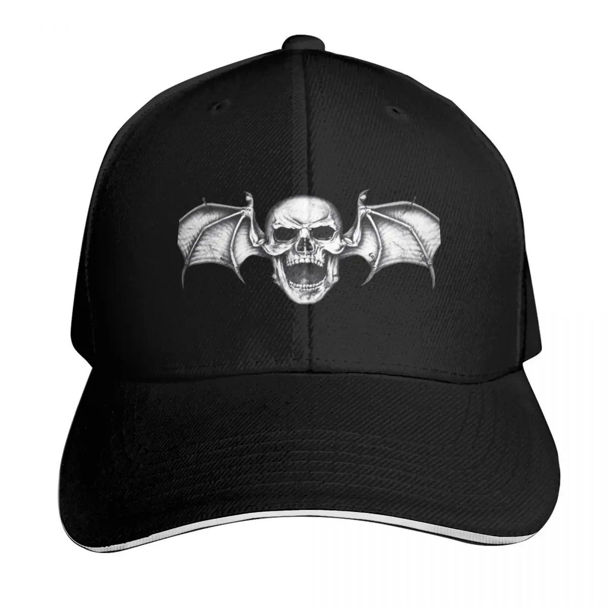 Avenged Sevenfold Skull Baseball Cap Vintage Retro Embroidered Lightweight Packable Gift for Him Her