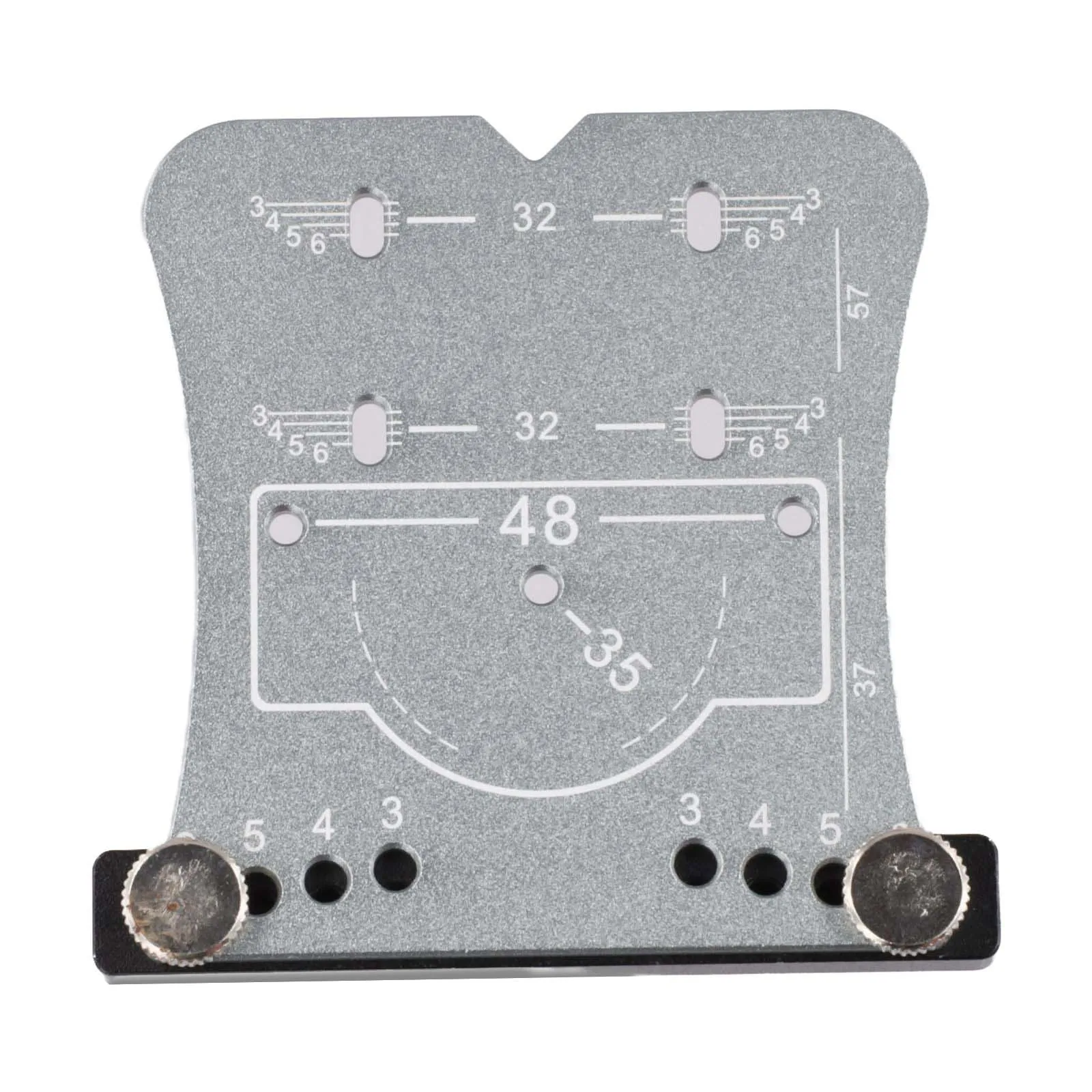 Concealed Hinges Tool Jig Marking Template Home Improvement Projects Sturdy Aluminum Alloy Construction For Cabinet Projects