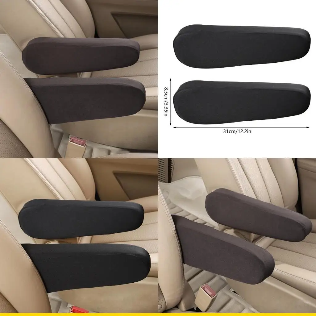 

SZCH 1 пара автомобильных подлокотников на передние сиденья, эластичный защитный чехол на подлокотник из микрофибры