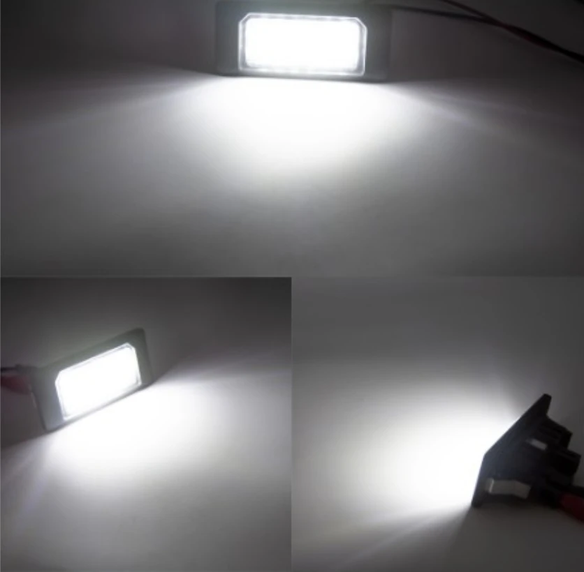 أضواء لوحة ترخيص LED لأودي ، Canbus ، لا خطأ ، رقم ، Q3 ، Q5 ، A1 ، S1 ، A3 ، A4 ، S4 ، A5 ، A6 ، S6 ، RS6 ، A7 ، S7 ، RS7, TT, 6000K, 2 قطعة #4