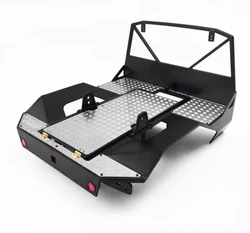 1/10 Crawler Car Metal Rear Bed fit Axial SCX10 & SCX10ii Chassis Match RC4WD TF2 bodyshell 1 10 RC Truck diy part