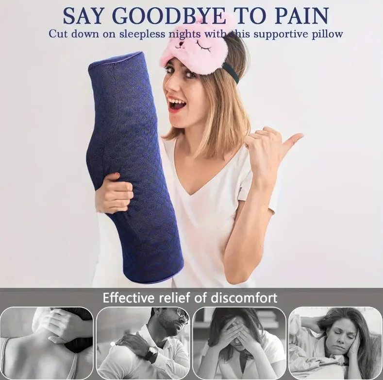 1pc Cervical Support Pillow - Comfortable, Durable, Ergonomic Neck Care for Travel Comfort and Instant Relaxation Products gallery 3