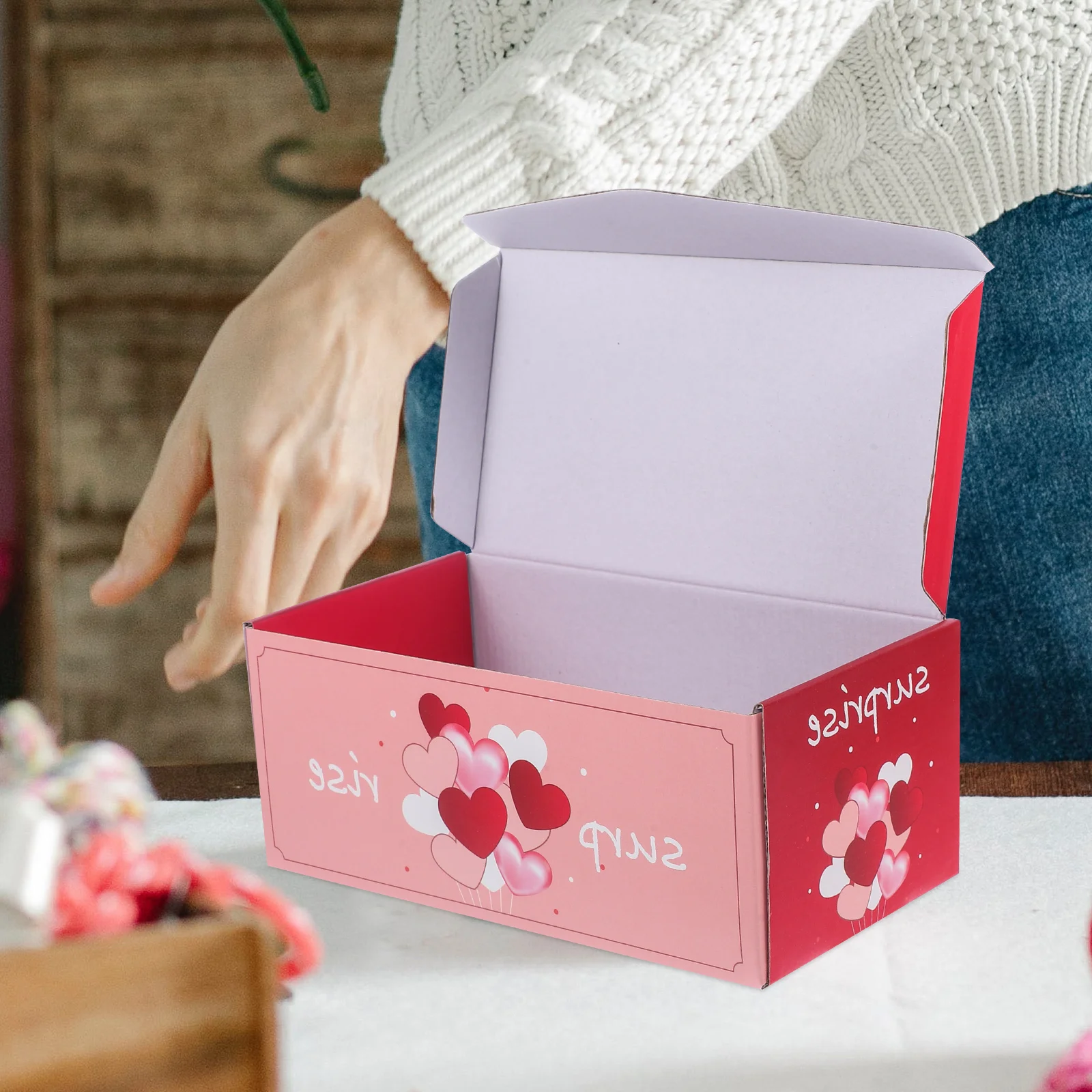 

10 Bouncing C y Envelope Boxes For Box Sweets Creative Jumping Boxes for Valentine