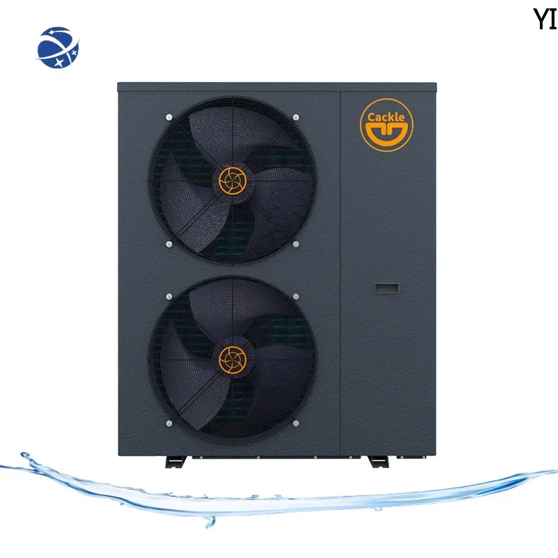 YUNYI 25kw 28kw 30kw air source heatpump water heaters for winter home China heat pump air water for floor heating cooling hot w