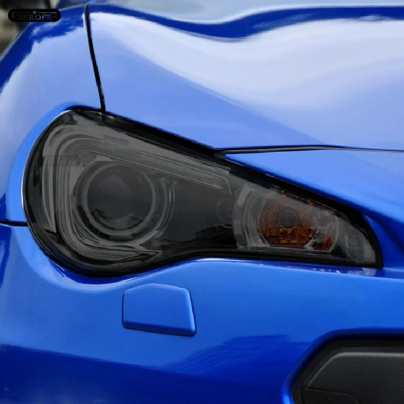 

Car Headlight Protective Tint Film Smoke Black Transparent TPU Protection Sticker For Subaru BRZ GT86 2013-Present Accessories
