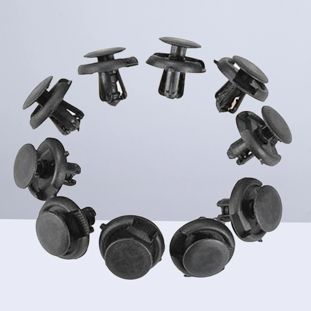 

100pcs Leaf Plate Liner Push Clips Car Auto Accessories Durable Nylon Retainer Fasteners Universal Fit For Cars Trucks Planes