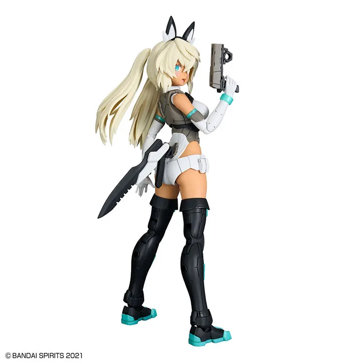 Подлинная в наличии Bandai 30 м Sis-H00 Seti Color C Черная кожаная машина в сборе Фигурка 30 минут Модель сестры Игрушка в подарок