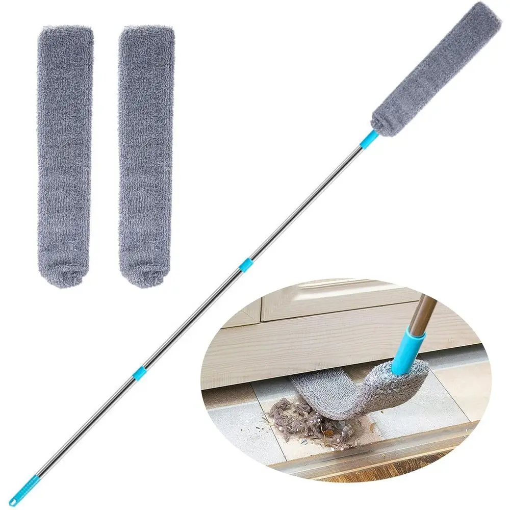 

Adjustable Telescopic Microfiber Duster for Cleaning Appliance Gaps and Furniture Bottoms, 31.5-59.1 Length