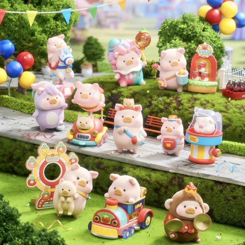 

Lulu The Piggy Luland слепая коробка милая кукла-свинья аниме куклы сумка-сюрприз коллекция модель экшн мультфильм персонаж подарки