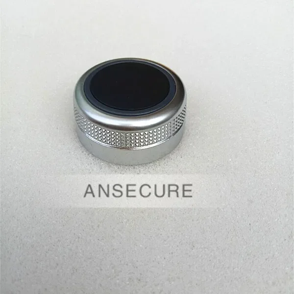 Silver Main Menu Multimedia Rotary Control Switch Knob Cap Cover Without navigation For Audi A6 C6 D3 A8 Q7   4F0919069A