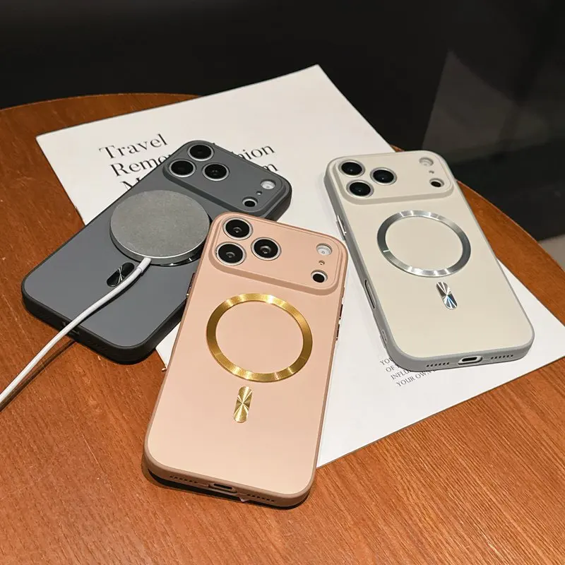 Luxury Skin Feel Camera Protection Magnetic Phone Case For Insinix Tecno Spark 20 Pro 20C Spark GO 1 2 2024 2023 Pop 9 8 7 Cover