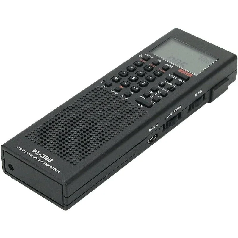 

(Black) authenticity guarantee PL368 AM/FM/LW/SW Worldband Radio with Single Side Band Receiver
