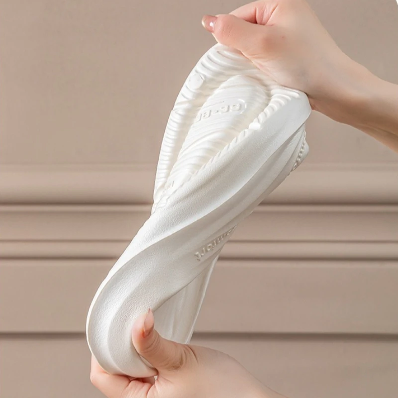 Women Men Summer EVA Slippers Soft Non-slip Beach Sandals Fashion Outdoor Thick Sole Slide Comfortable Indoor Home Shoes Female - view 6