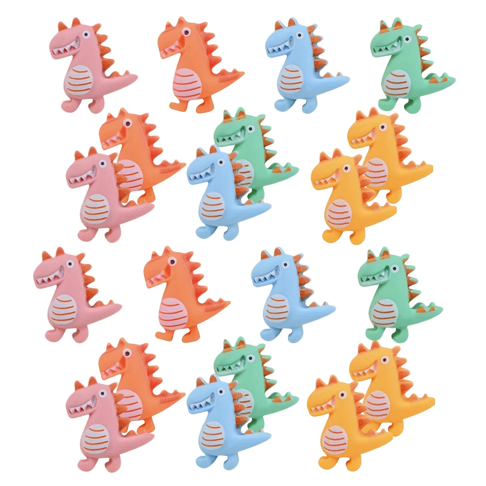 

20 Pcs Photo Memo Pin Cute Office Decor Cubicle Dinosaur Push Bulletin Board Pins Aesthetic Desk Accessories Cork Decorations