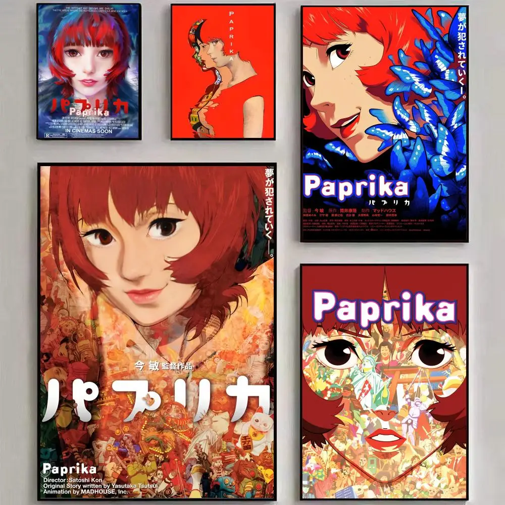 Póster de Anime P-Paprika, arte impreso para pared, adecuado para sala de estar, dormitorio, bar, salón, decoración del hogar, regalo