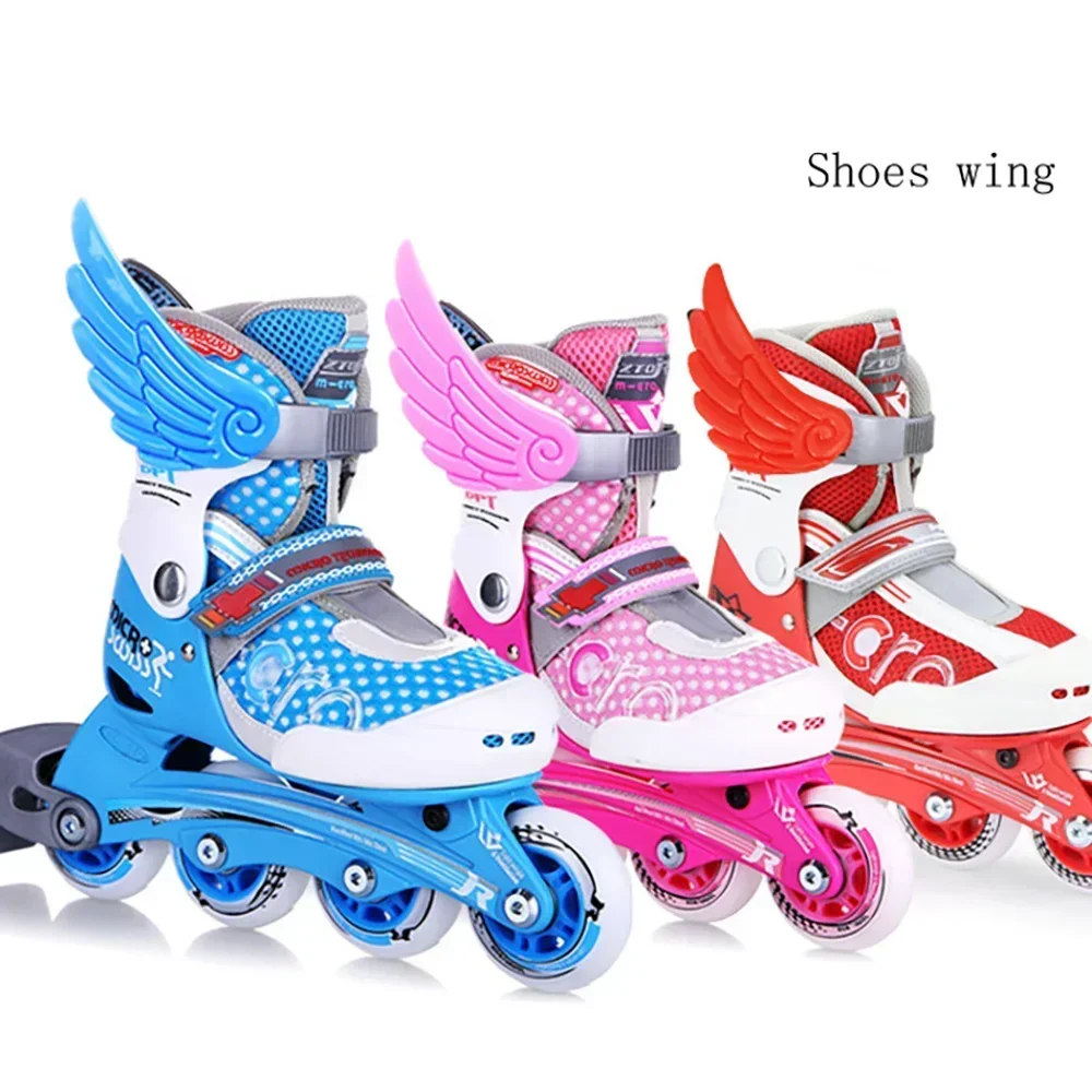 Paar Rollschuh schuhe Flügel Ornament Skating Zubehör neues Glied für Kinder Erwachsene Inline Skake Schuhe Dekor Zubehör