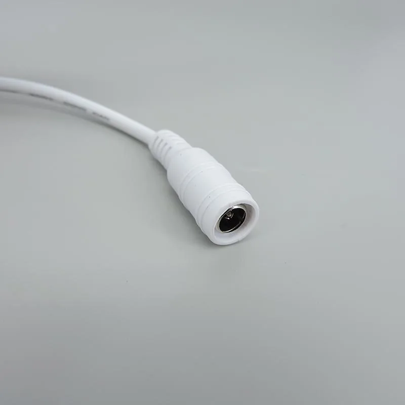 10x 1/1.5/3/5m white DC 5.5x2.1mm male to female jack Power supply connector Cable Extension Cord Adapter Plug 12V 22awg 3A L1