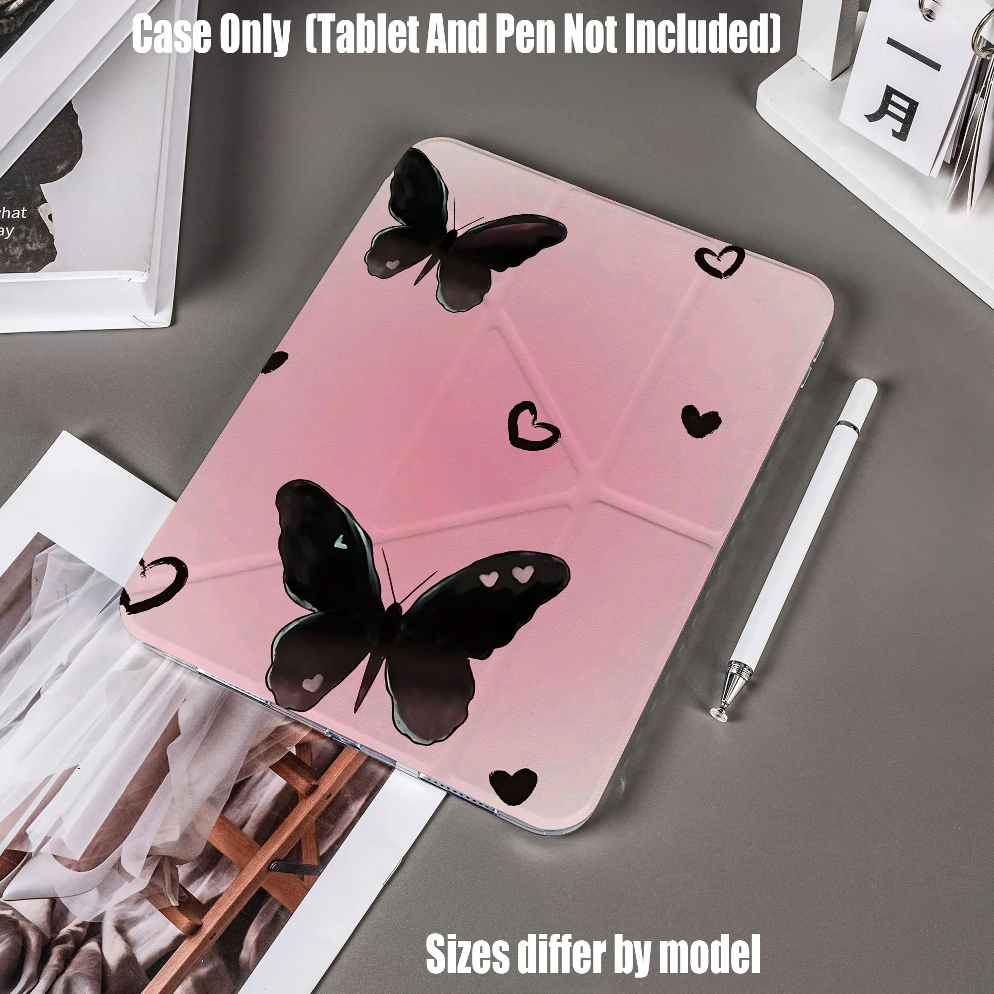 Slim Fit Premium TPU Tablet Cover, Shockproof Durable Lightweight Protective Case for iPad Samsung Huawei Honor Redmi Xiaomi