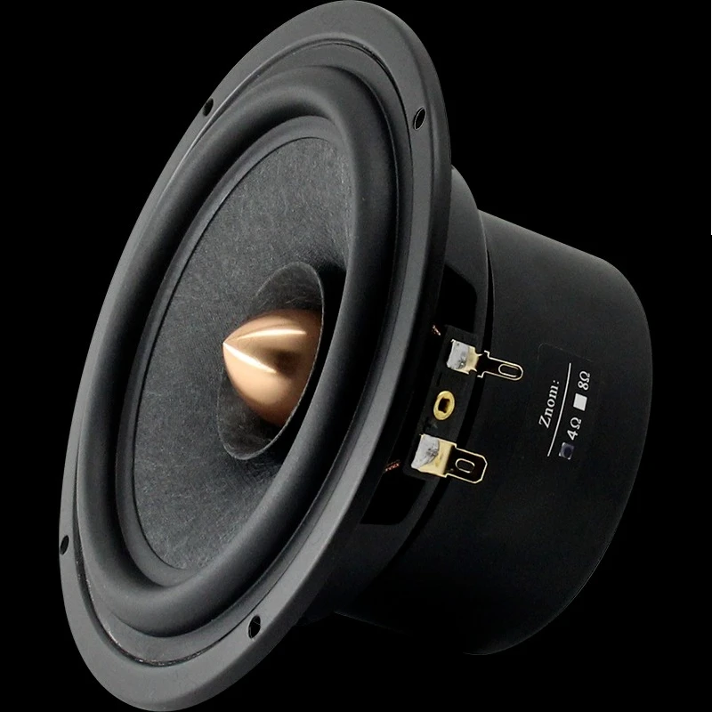 1Pieces Loud Original QT-52QF01 5.25 Inch Full-Range Speaker Driver Unit Monitor Audiophile Grade Wool Fiber Paper Cone 25W