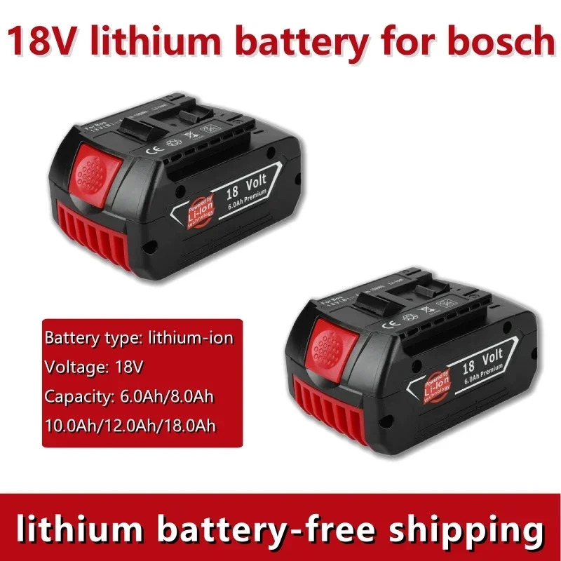 

Original 18V 18000mah rechargeable lithium-ion battery for 18V backup Battery 18Ah spare part portable BAT609 indicator lightf