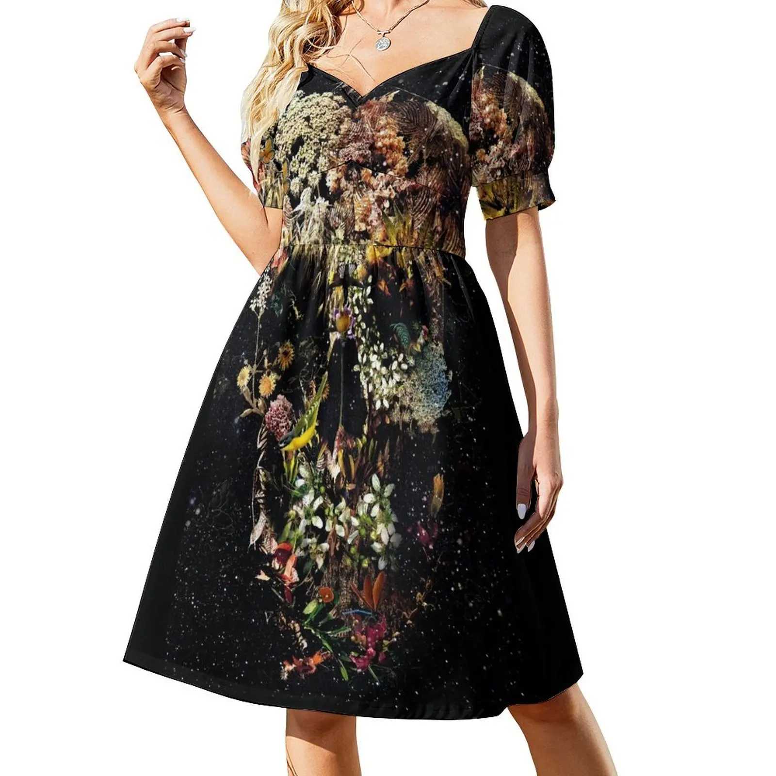 

Smyrna Skull Short Sleeved Dress wedding dresses for woman clothing women summer 2025 Dress