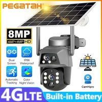 Cámara solar 4G 8MP doble lente