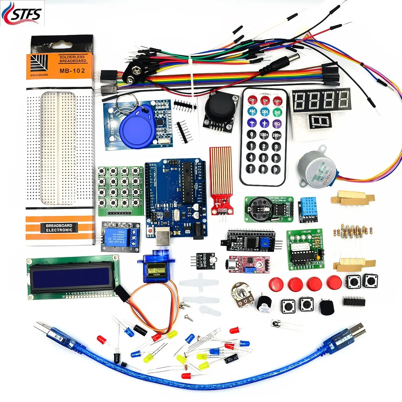 RFID Starter Kit for Arduino For UNO R3 official version ATMEGA328P RFID Upgraded version Learning Suite With Components Box