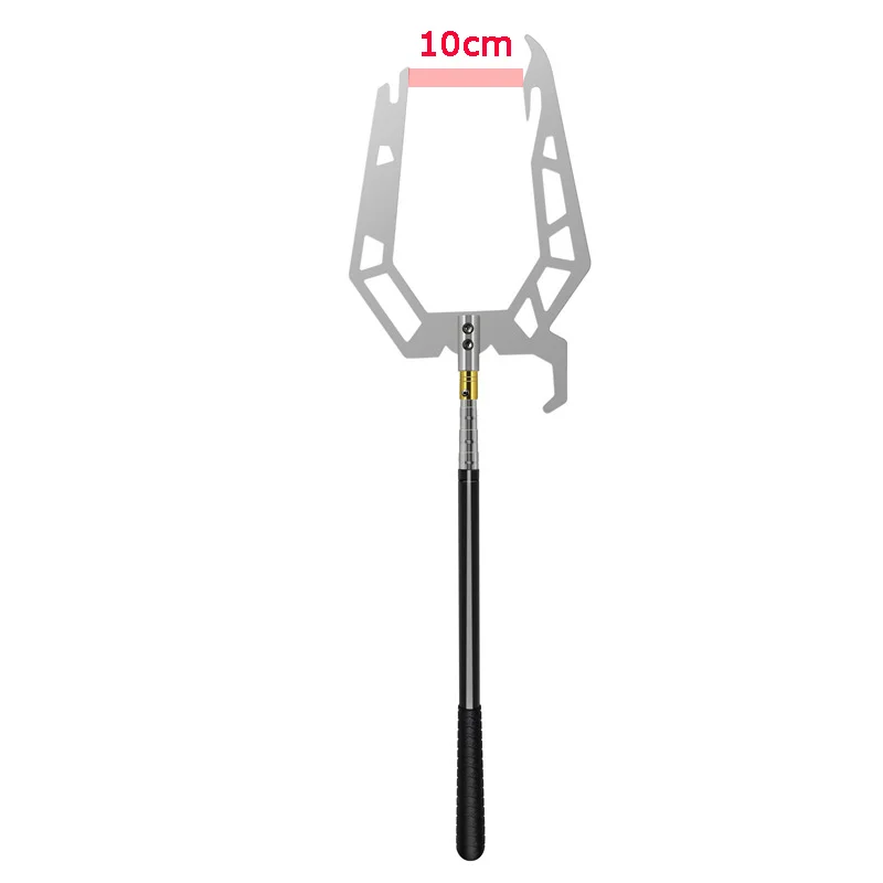 Stainless Steel Telescopic Pole, Rope Straightener, Agricultural High-Altitude Tree Branch Threading And Felling Tool