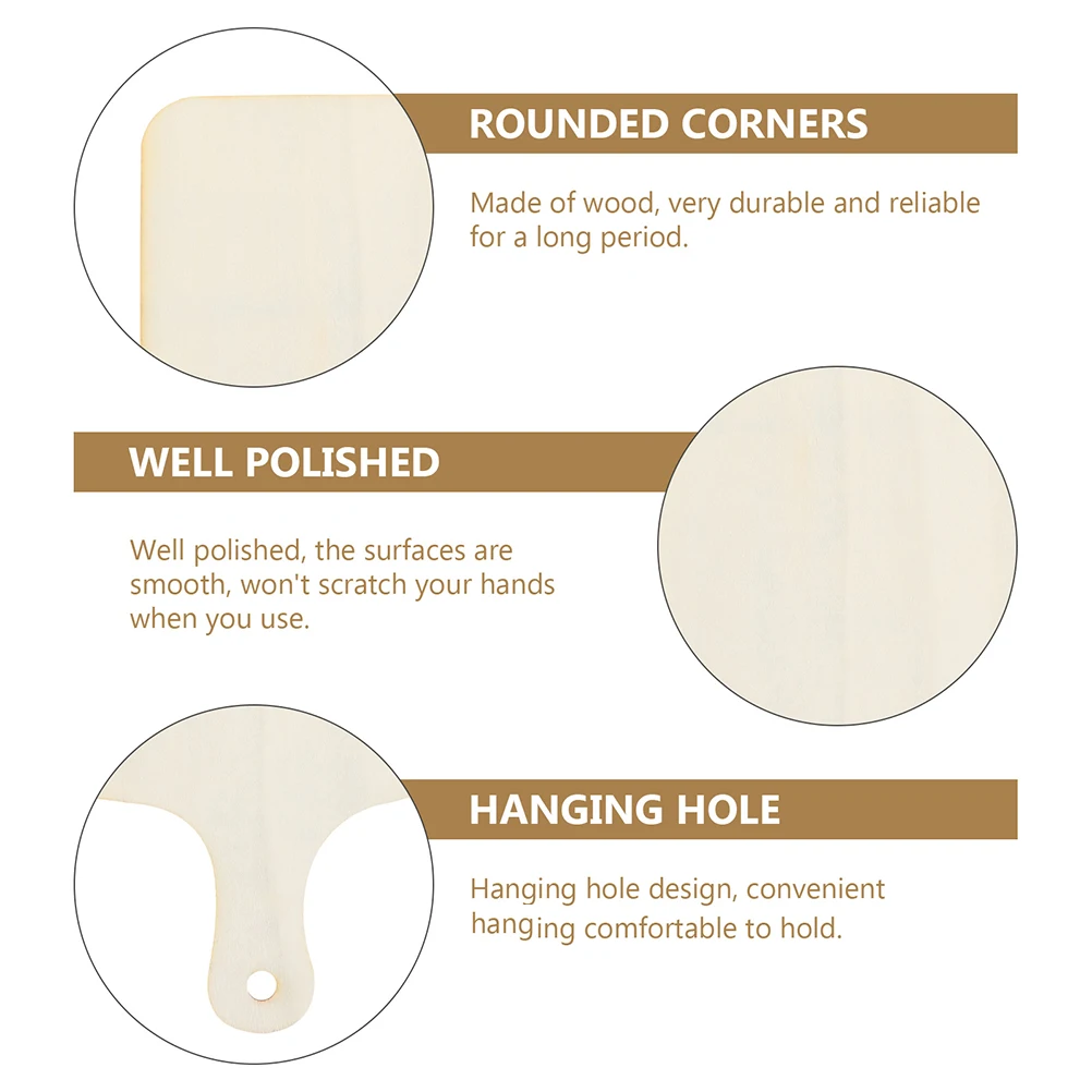 

3 шт. мини-деревянные хлебные доски, нескользящие бытовые многофункциональные разделочные доски, сервировочные подносы, кухонные аксессуары, сыр, фрукты