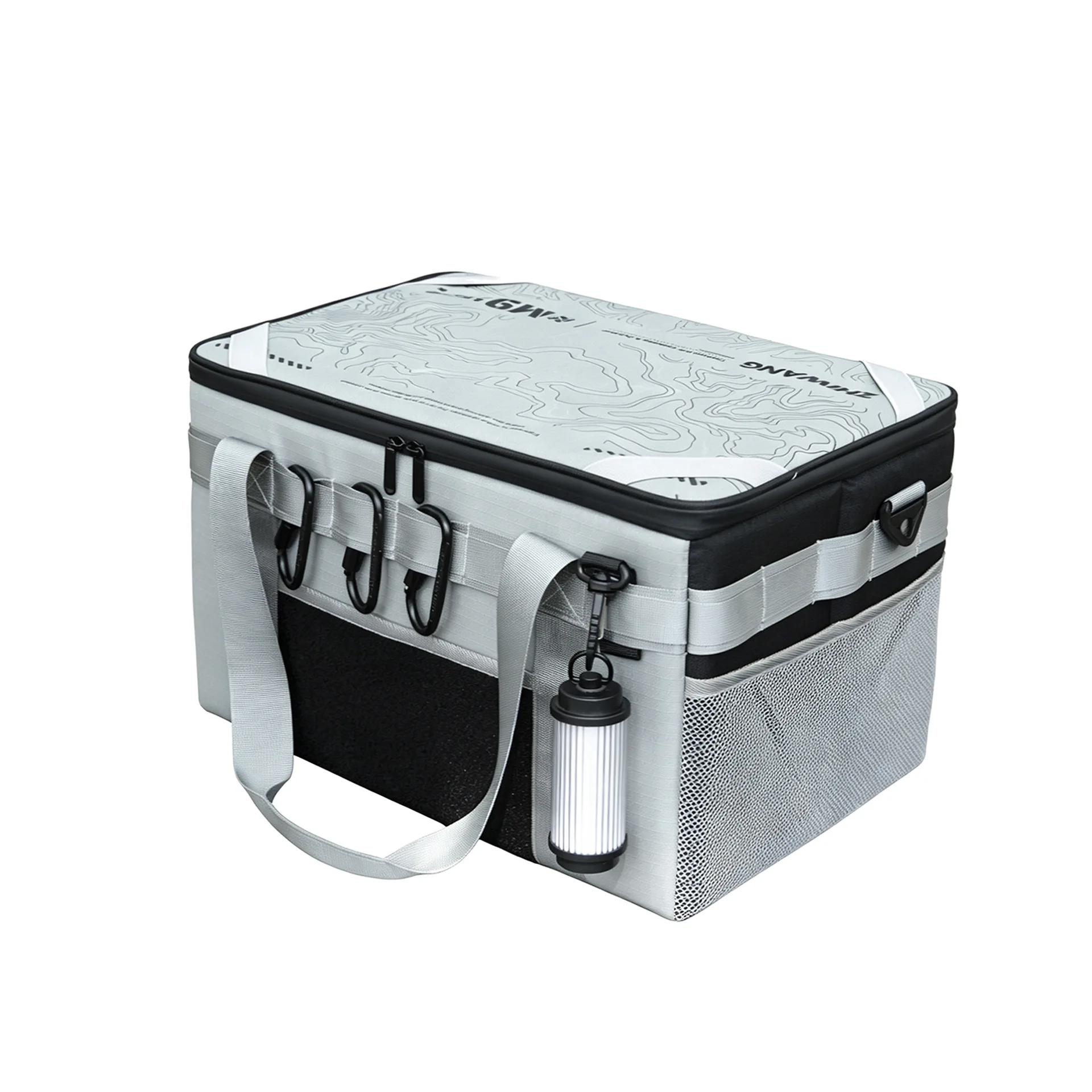 Hard Board Storage Bag Outdoor Camping Equipment Storage Bag Cookware Tableware Grocery Bag Portable Tools Car Storage Box