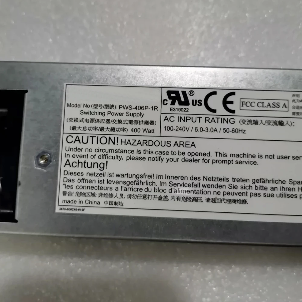 Imagem -04 - Fonte de Alimentação Supermicro Switching 400w Pws406p1r