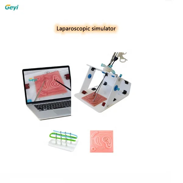 Geyi Laparoscopic Trainer Set Laparoscopic Trainer Box With Laparoscopic Instruments