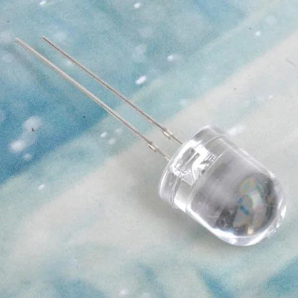 

20Pcs Ir LED 10mm Diameter 850nm Wavelength One Chip Night Vision Light Source for Ir Cameras Night Goggles 1 Chip LED