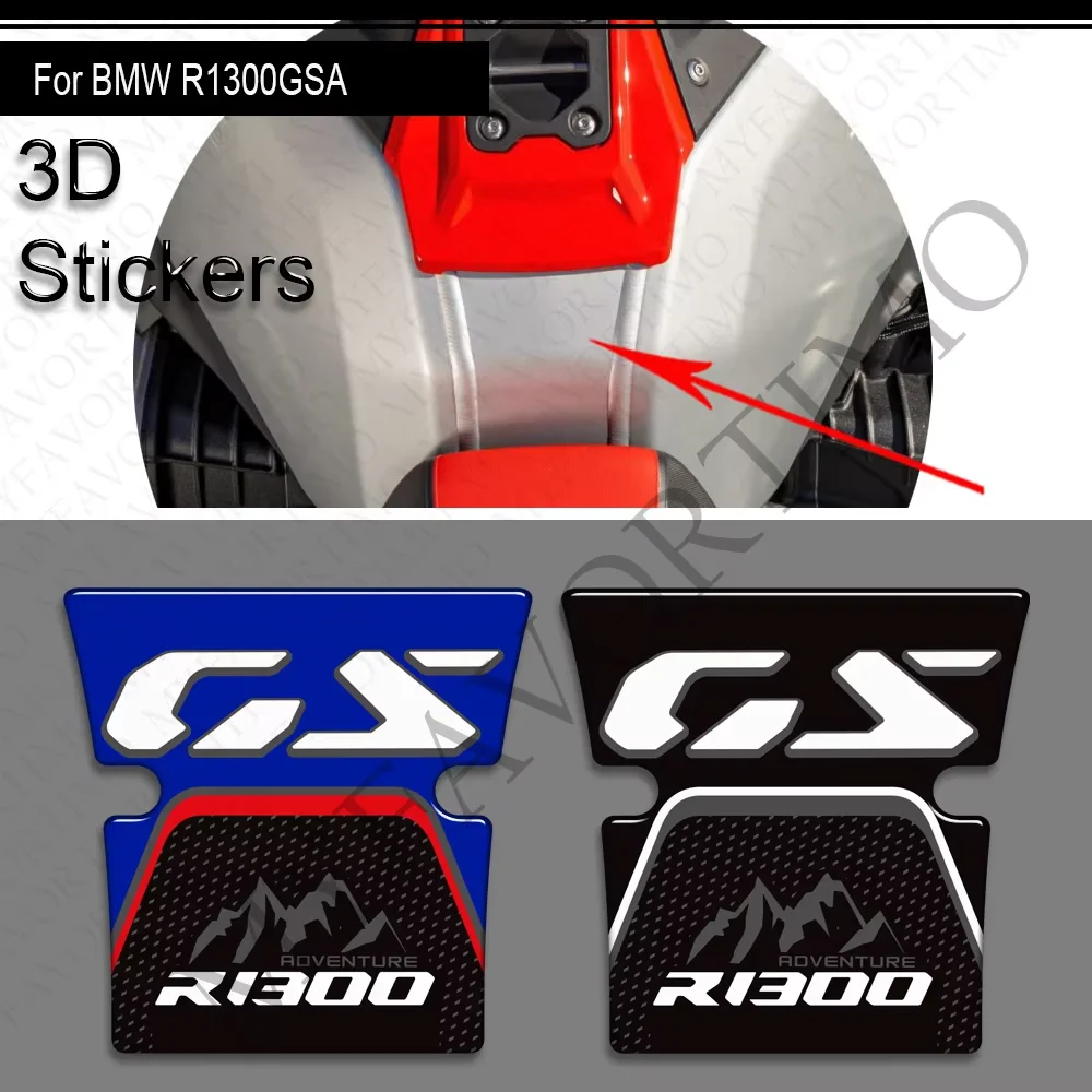 Fuel Tank Pad Sticker Motorcycle Tank Protector Decals For BMW R1300GS R1300GSA Adventure ADV  2024 2025 Moto Fuel Protector