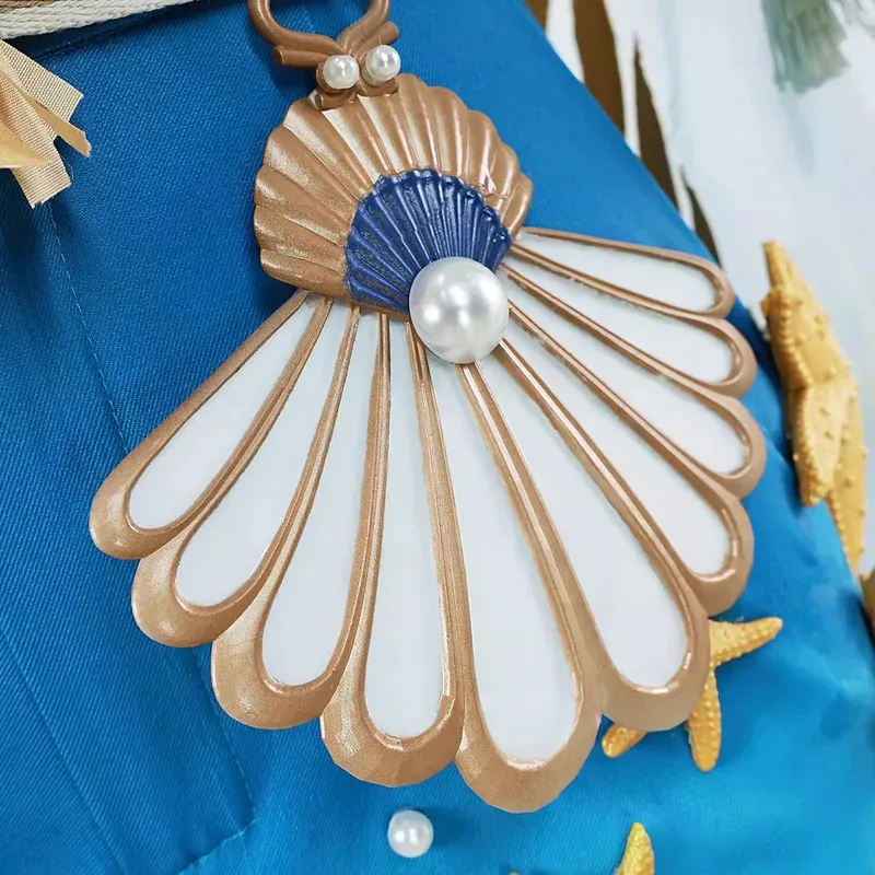 섹시 게임 아이덴티티 V 프리스트 피오나 질먼 코스프레 의상 가발 상의 반바지 코트 풀세트 할로윈 카니발 파티 롤플레잉