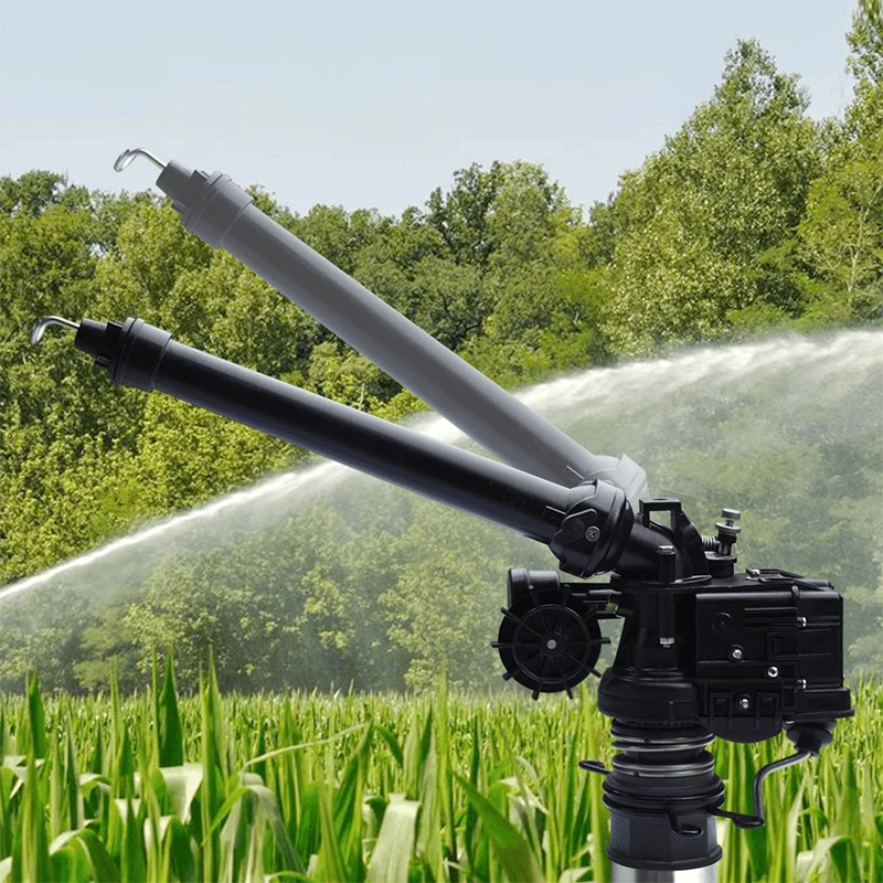 

DLPL35T Turbine Worm Spray Gun for Farmland Irrigation, Industrial Dust Removal, and Spray Cooling 50-110 meters