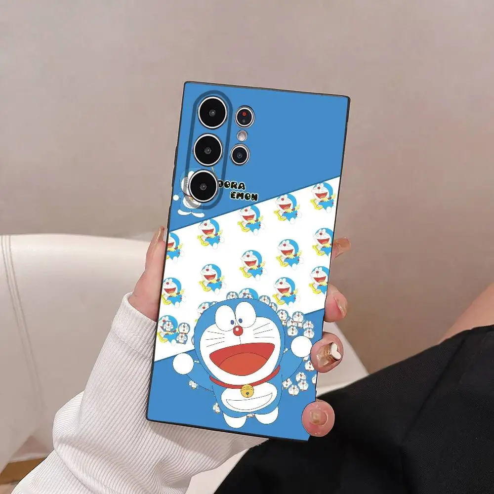 Funda de teléfono de dibujos animados D-Doraemons, funda de TPU suave y agradable para la piel, Compatible con Samsung S21/S22/S23/S24/S25 FE/Plus/Ultra