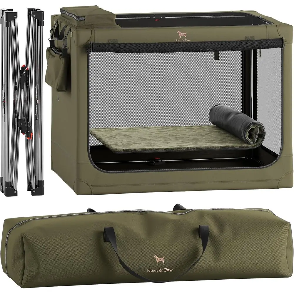 Collapsible Dog Cra… - image